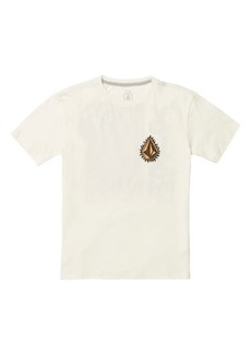 Volcom Kids' Flamed Cotton Graphic T-Shirt