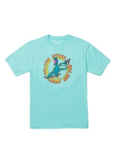 Volcom Kids' Ramp Raptor Cotton Graphic T-Shirt