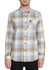 Volcom Men's Caden Flannel Plaid Shirt