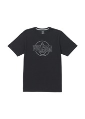 Volcom Men's Stone Liner Short Sleeve T-shirt - Oxblood Heather