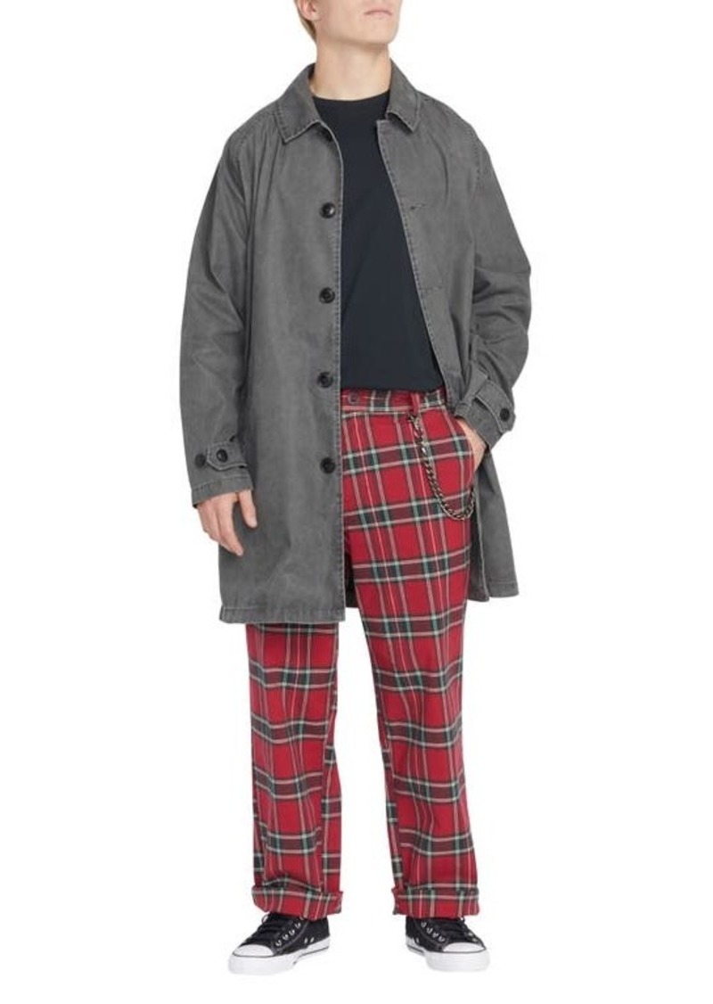 Volcom Noa Deane Plaid Loose Tapered Pants at Nordstrom