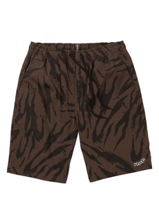Volcom Outer Spaced Stretch Cotton Corduroy Shorts in Dark Brown at Nordstrom Rack