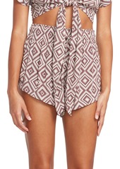 Volcom Retrospectacle Drawstring Shorts in Slate Grey at Nordstrom Rack