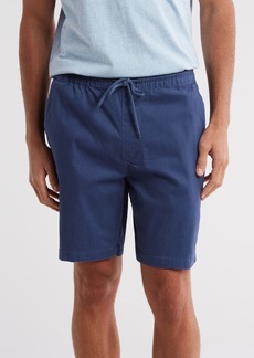 Volcom Road Trip Stretch Cotton Shorts in Smokey Blue at Nordstrom Rack