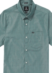 Volcom Stonemarcos Short Sleeve Shirt - Service Blue