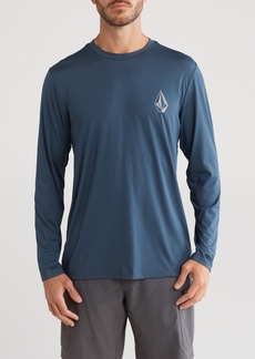 Volcom Tide Water Long Sleeve Graphic T-Shirt in Faded Navy at Nordstrom Rack