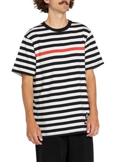 Volcom x Schroff Stripe Cotton Graphic T-Shirt