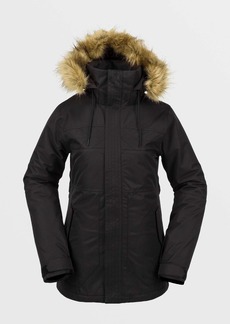 Volcom Womens Fawn Insulated Jacket - Black