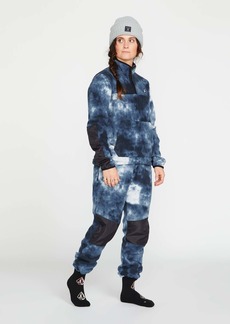 Volcom Womens Polar Fleece Pants - Storm Tie-Dye