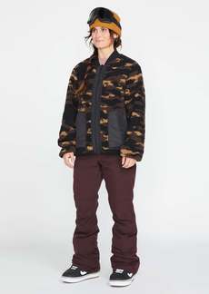 Volcom Womens Reversible Polar Jacket - Dusk Camo