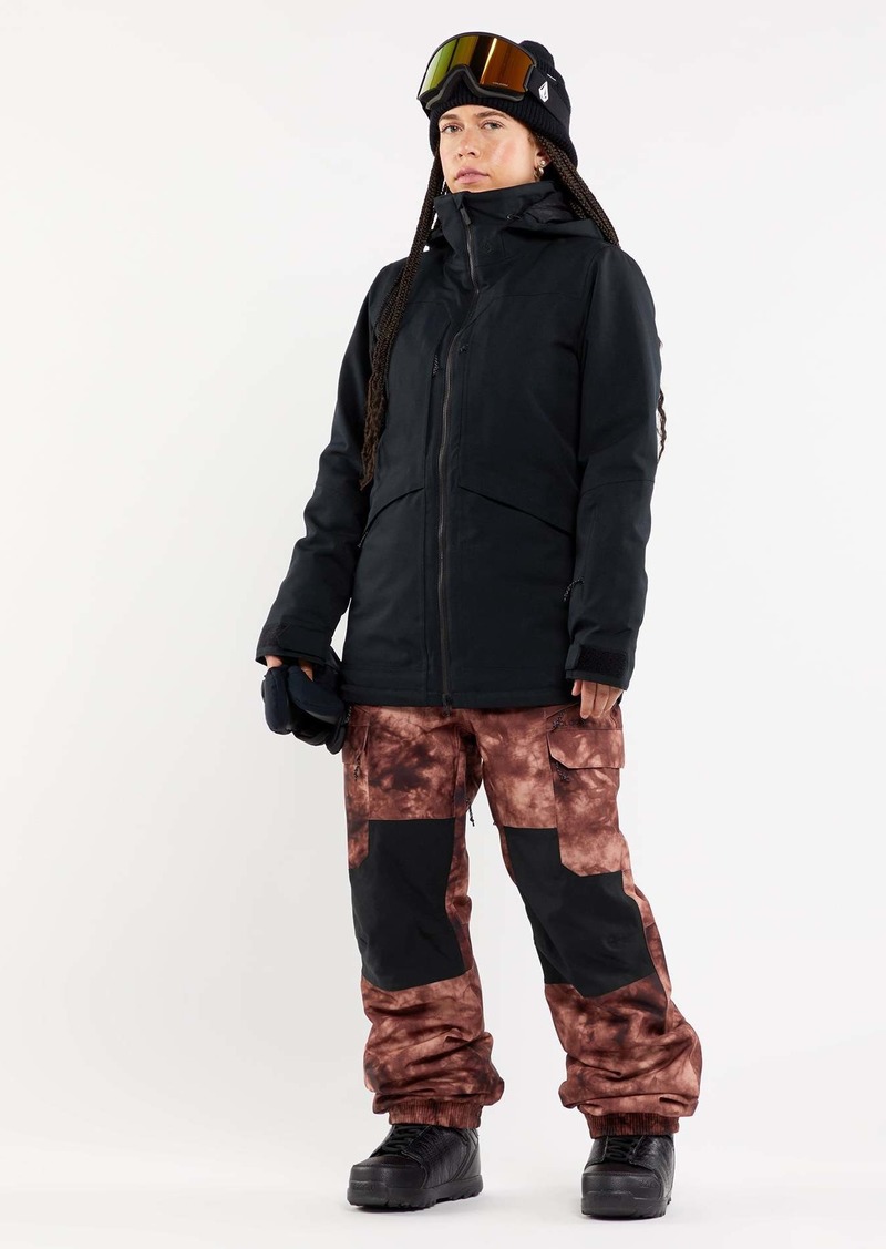 Volcom Womens Shelter 3D Stretch Jacket - Black