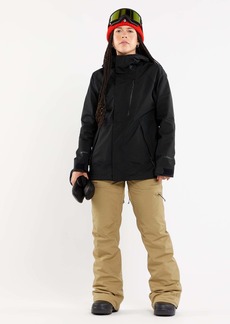 Volcom Womens V. Co Aris Insulated Gore Jacket - Black
