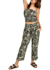 Volcom Coco Belted Pants in Multi at Nordstrom