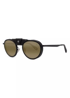 Vuarnet Atelier Glacier 01 52MM Round Sunglasses