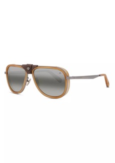 Vuarnet Atelier Glacier 03 56MM Pilot Sunglasses