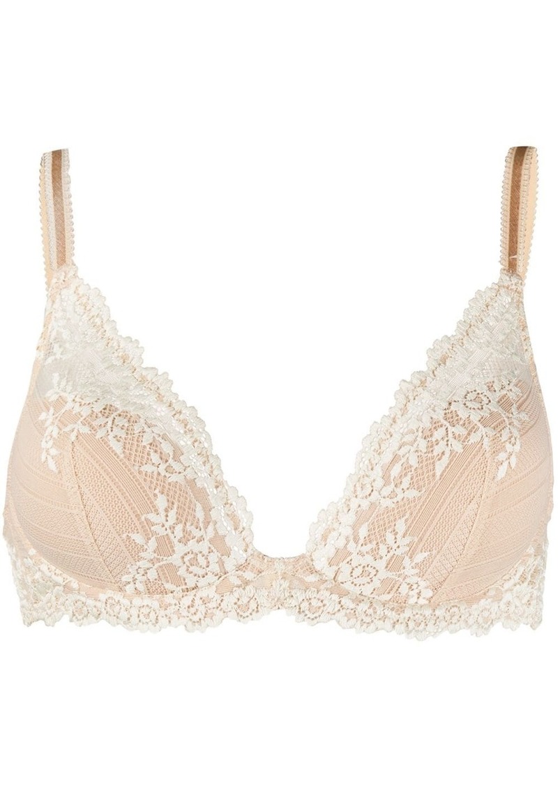 Wacoal America Inc. Embrace lace plunge bra