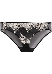 Wacoal America Inc. floral embroidered briefs