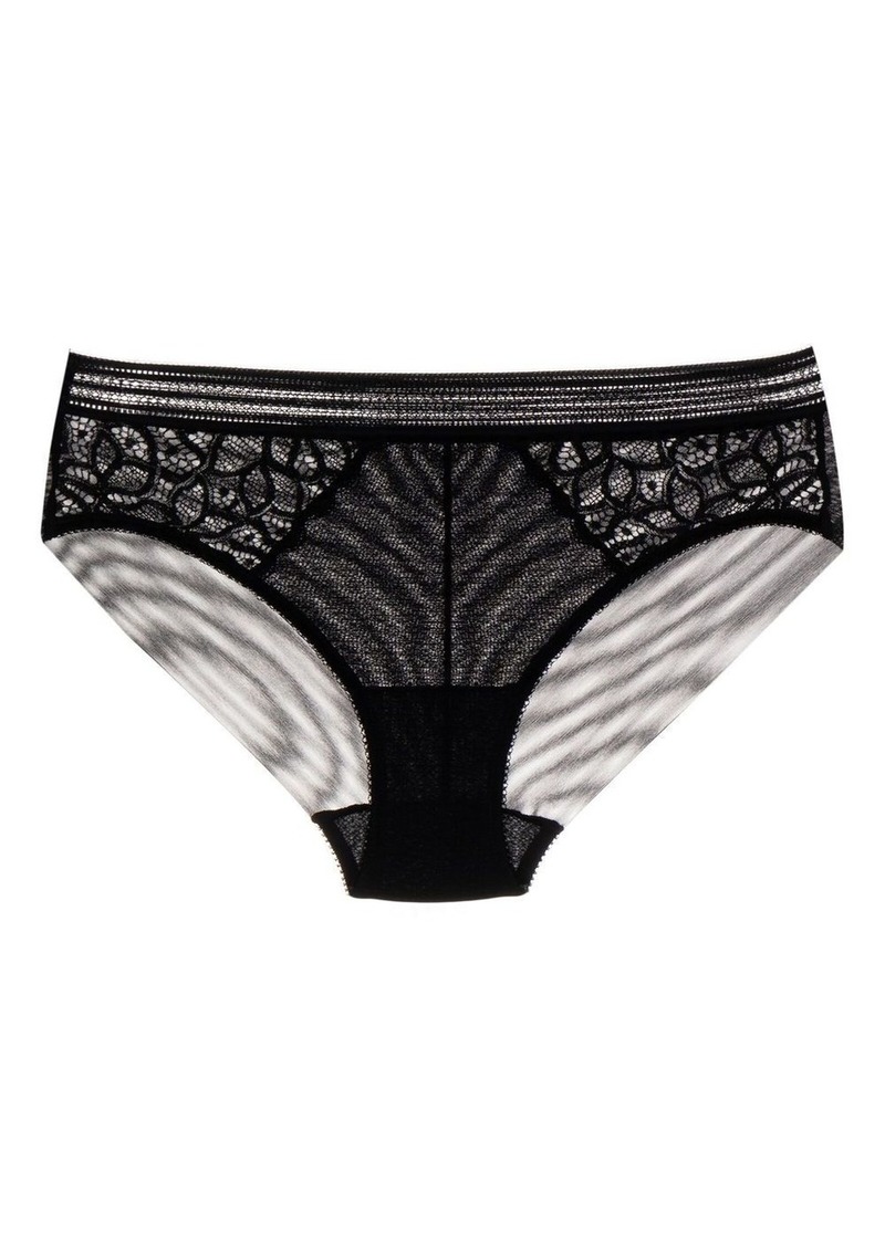 Wacoal America Inc. Raffine lace-trim briefs