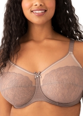 Wacoal America Inc. Retro Chic Full-Figure Underwire Bra 855186, Up To J Cup - Black