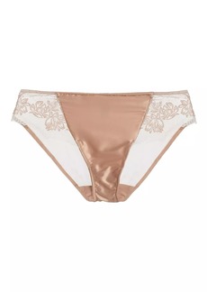 Wacoal America Inc. Side Note Floral Lace Full-Coverage Briefs