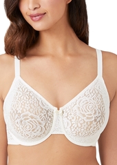 Wacoal America Inc. Wacoal Halo Lace Molded Underwire Bra 851205, Up To G Cup - Sand (Nude 5)