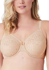 Wacoal America Inc. Wacoal Halo Lace Molded Underwire Bra 851205, Up To G Cup - Sand (Nude 5)