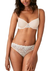 Wacoal America Inc. Wacoal Petite Embrace Lace Push Up Bra 75891 - Sand (Nude 5)