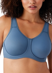 Wacoal America Inc. Wacoal Sport High-Impact Underwire Bra 855170, Up To I Cup - Lilac Gray W/zephyr