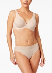 Wacoal America Inc. Wacoal Stark Beauty Rose-Lace Molded Underwire Bra 855225 - Sand (Nude 5)