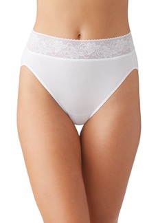 Wacoal America Inc. Wacoal Women's Comfort Touch High Cut Underwear 871353 - White