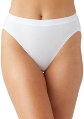 Wacoal America Inc. Women's Understated Cotton Hi-Cut Underwear 879362 - Sand