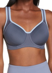 Wacoal America Inc. Wacoal Lindsay Sport Underwire T-Shirt Bra in Ombre Blue/Ashley Blue at Nordstrom