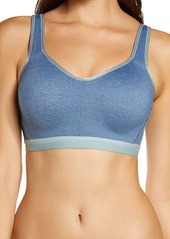Wacoal America Inc. Wacoal High Impact Underwire Sports Bra in Ensign Blue/lead at Nordstrom