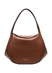 Wandler brown Lin leather shoulder bag