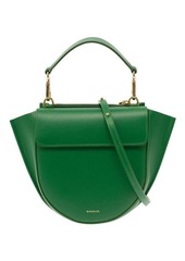 Wandler 'Hortensia'  Mini Green Crossbody Bag with Logo in Leather Woman