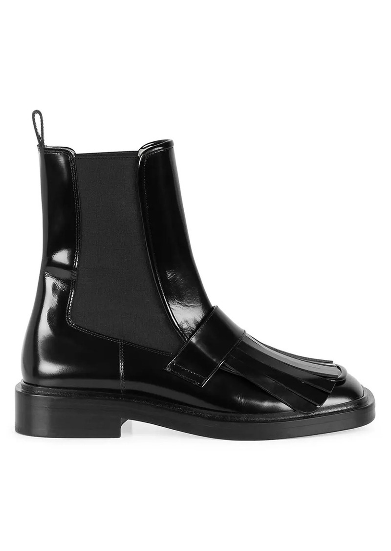 Wandler Lucy Leather Tasseled Chelsea Boots