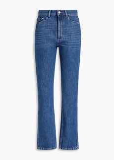 Wandler - Carnation mid-rise straight-leg jeans - Blue - 24