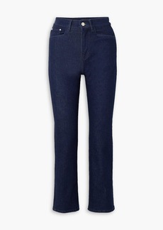 Wandler - Carnation cropped mid-rise straight-leg jeans - Blue - 31
