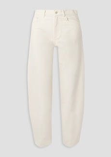 Wandler - Chamomile cropped high-rise tapered jeans - White - 30