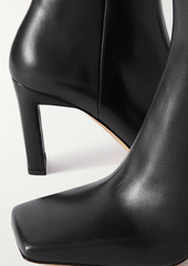 Wandler - Isa two-tone leather ankle boots - Black - EU 40