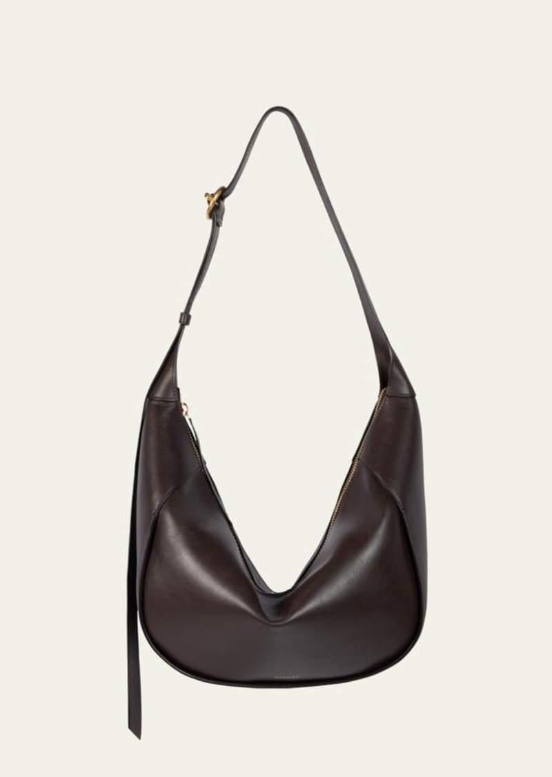 Wandler Maggie Zip Leather Hobo Bag