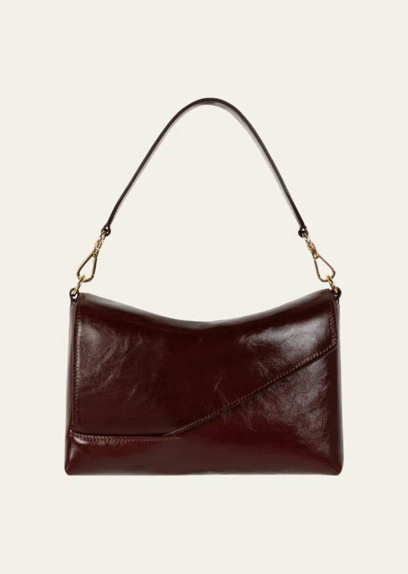 Wandler Oscar Flap Leather Shoulder Bag