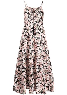 We Are Kindred Bridget rose-print cut-out dress
