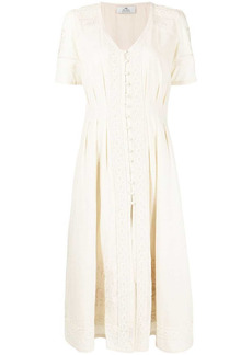 We Are Kindred Carla embroidered midi dress