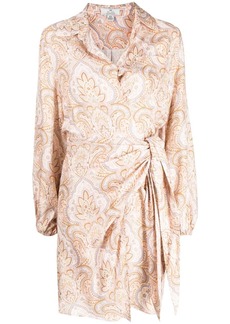We Are Kindred Darby tie-front shirt dress