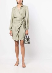 We Are Kindred Darby tie-front shirt dress