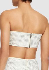 WeWoreWhat Embellished Bandeau Top