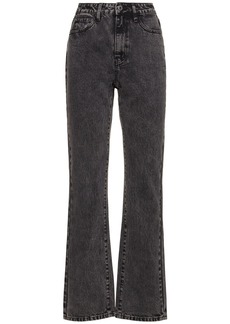 WeWoreWhat High Rise Relaxed Straight Denim Jeans