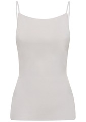 WeWoreWhat Ribbed Stretch Viscose & Nylon Top