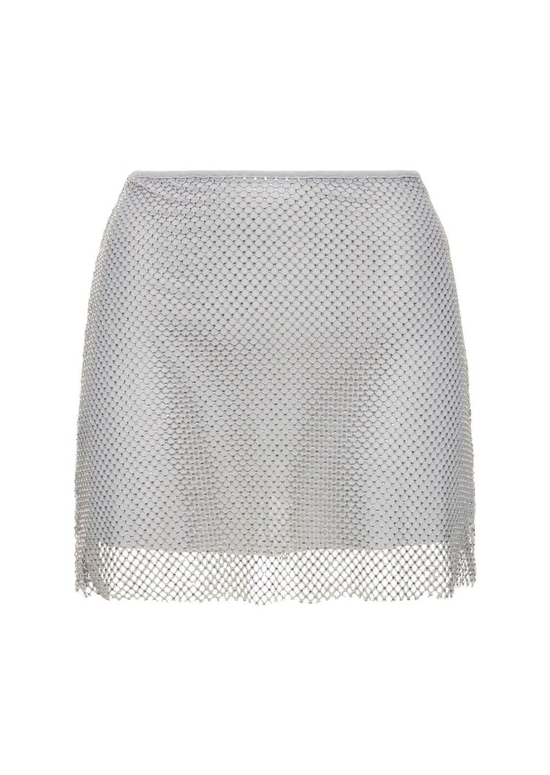 WeWoreWhat Sequined Mini Skirt